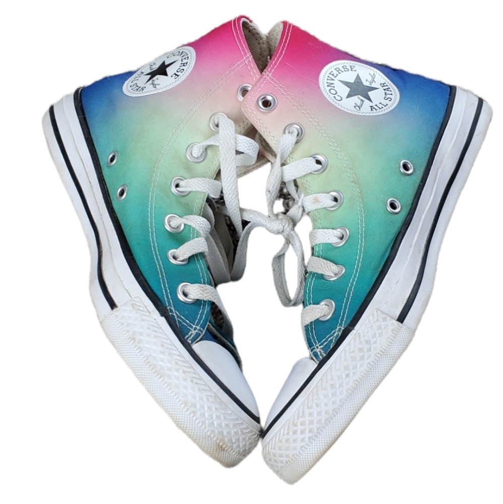 Converse All Star Rainbow High Top Sneakers